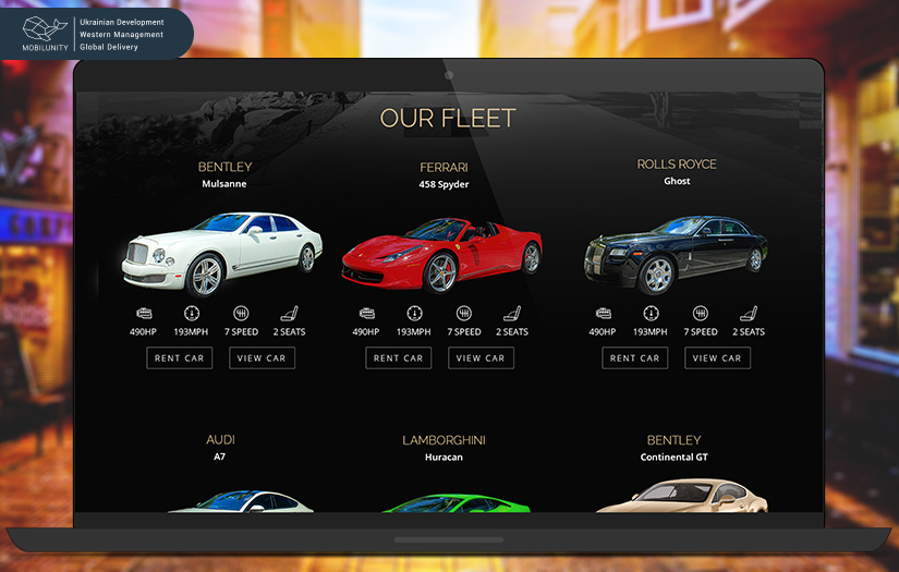 Luxury Motor Club (Development and Design) screenshot 2